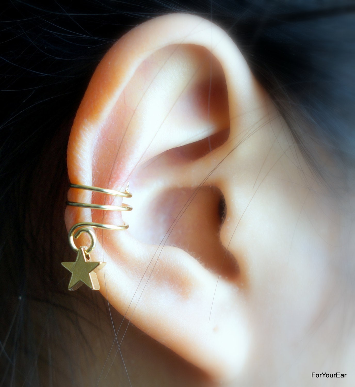 151 Cute Star Charm Ear Cuff