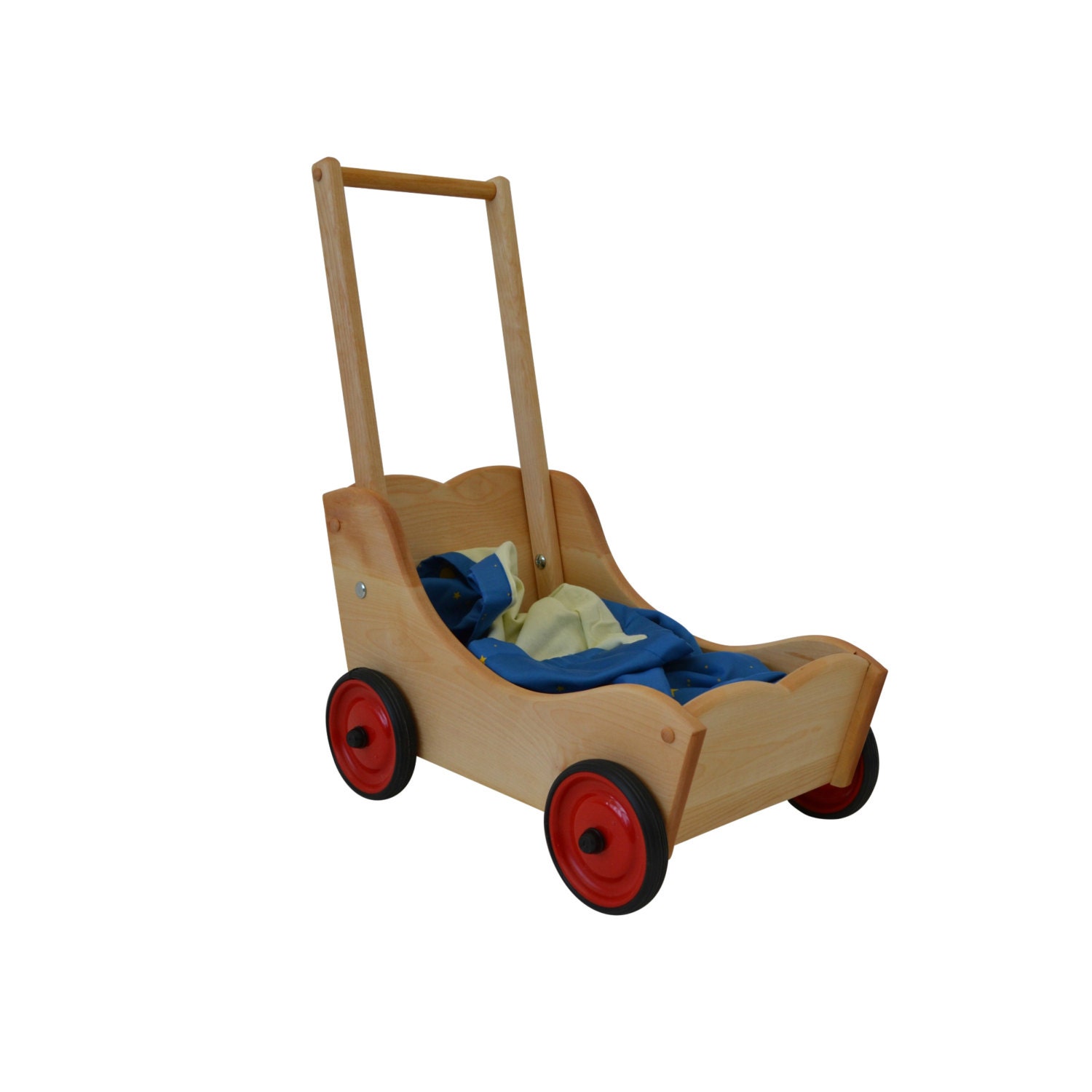 dolls wooden pram