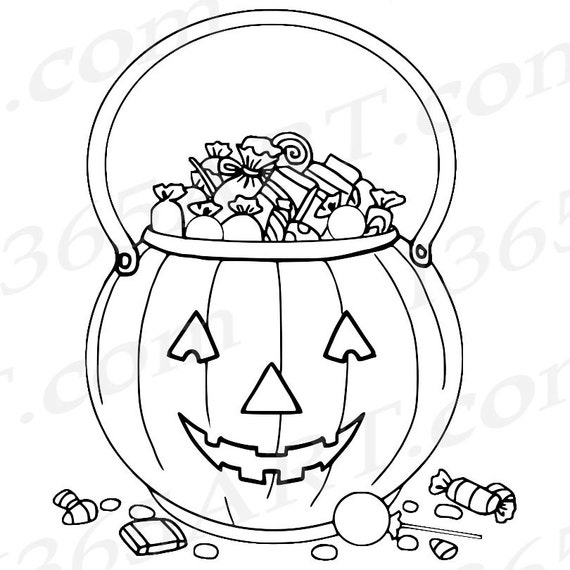 Resultado de imagen de coloring trick or treat | Halloween coloring