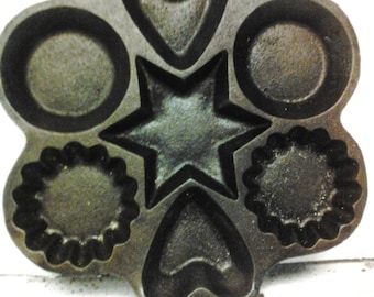 Cast iron muffin pan