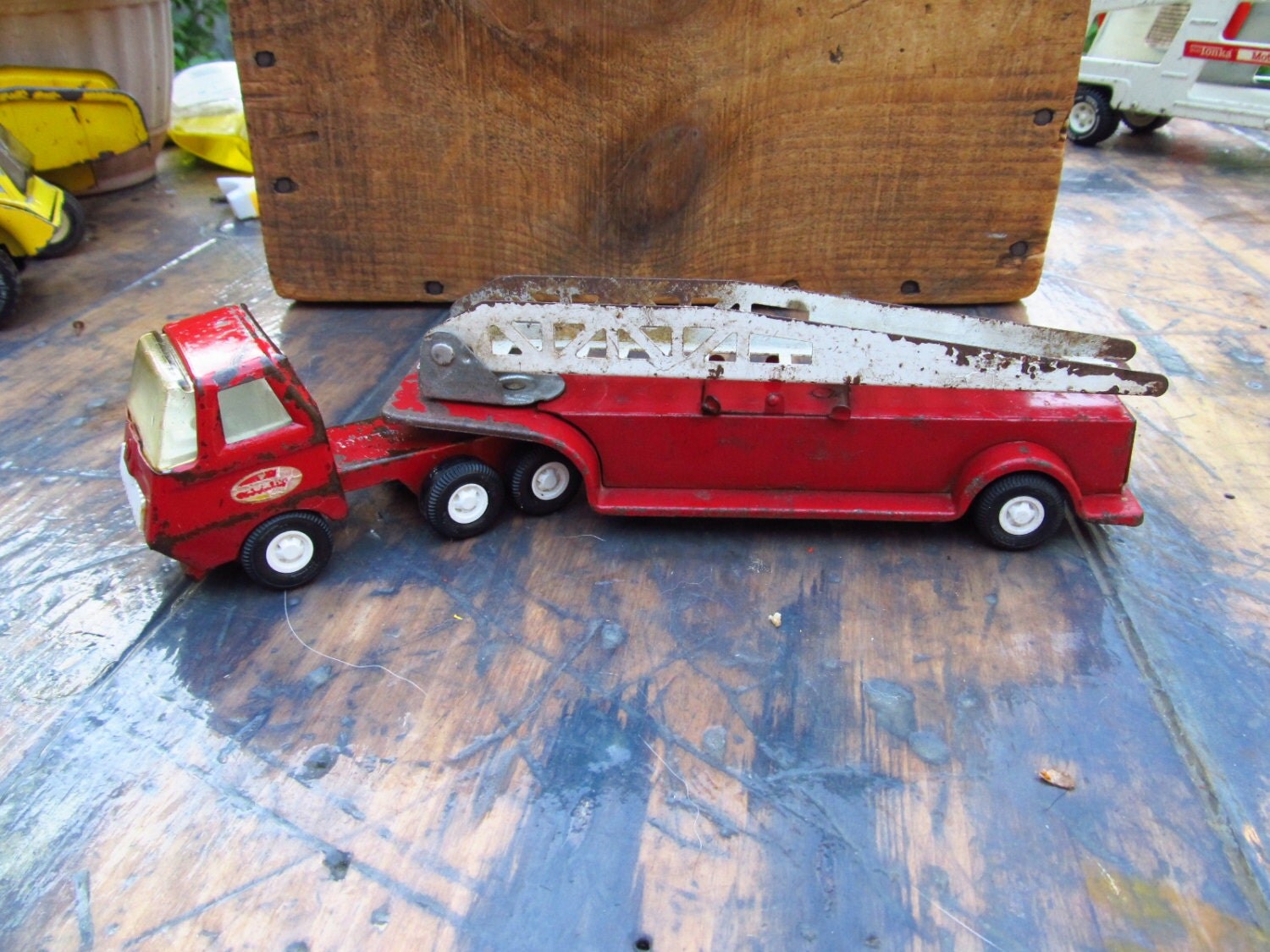 Fire Truck Tonka Fire Truck Metal Tonka Truck Metal