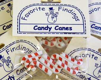 Blumenthal Lansing - Favorite Findings - Candy Cane Buttons - Package of Eight Buttons