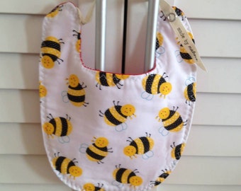 Busy Bees | Reversible Baby Bibs
