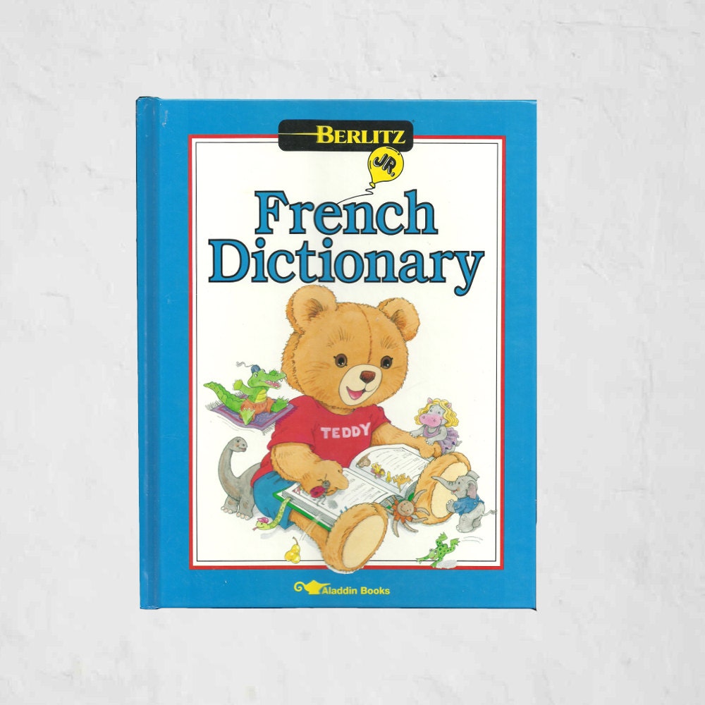 Children's French Dictionary French Dictionary by TheBookCottage
