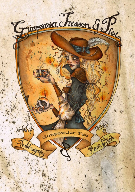 Gunpowder Tea by JennaWhyte steampunk buy now online