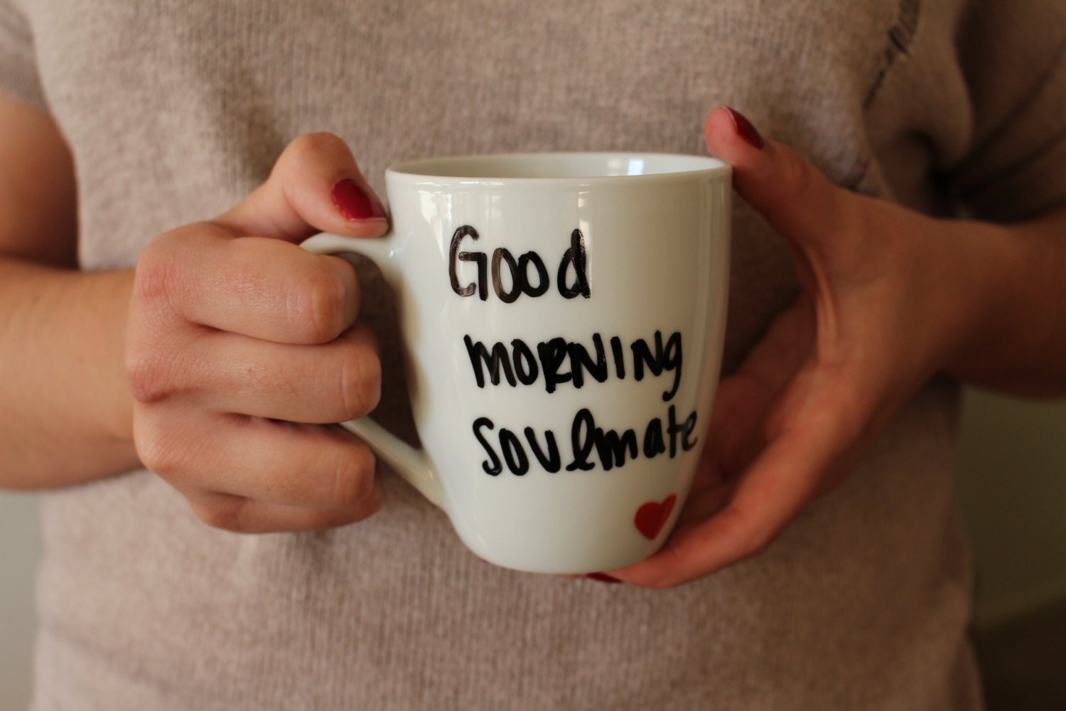 Good Morning Soulmate mug