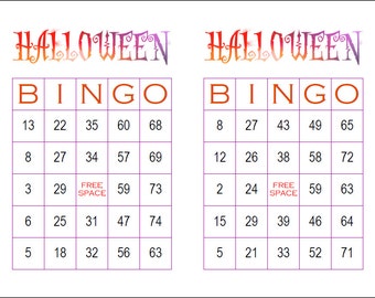 It is a graphic of Vibrant 25 Printable Halloween Bingo Cards It is a picture of Vibrant 25 Printable Halloween Bingo Cards