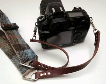 HARRIS TWEED Camera neck strap/shoulder strap for DSLR camera - Original (Wide Strap)