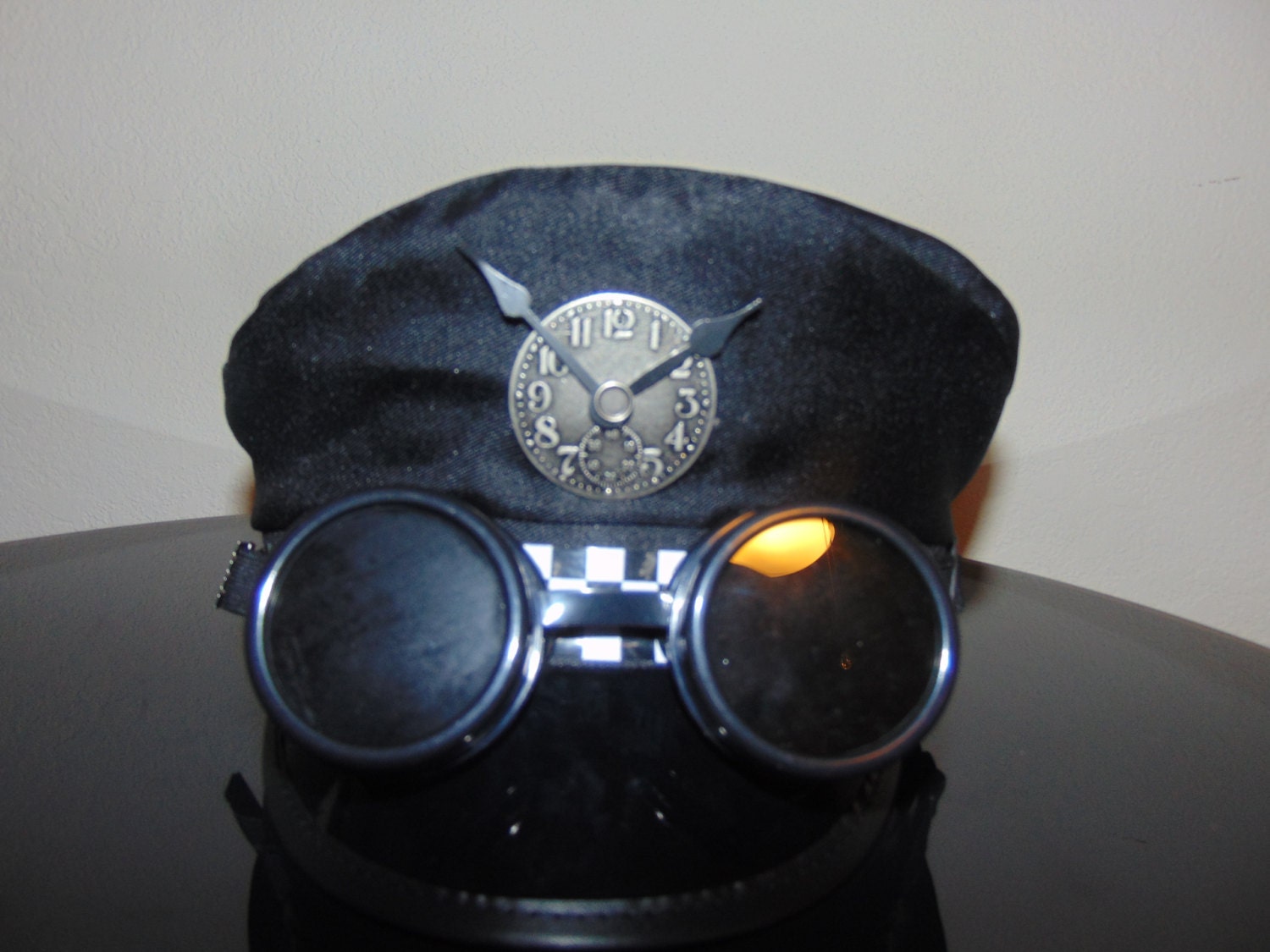 Steampunk Police Goggles Unisex Hat