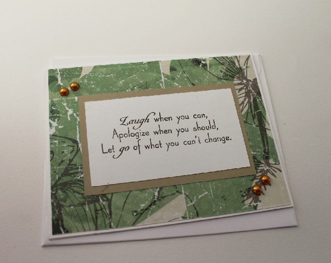 Motivational Card, Cards with Quotes, Words of Wisdom, Cards for Friends, Encouragement Cards, Simple Cards