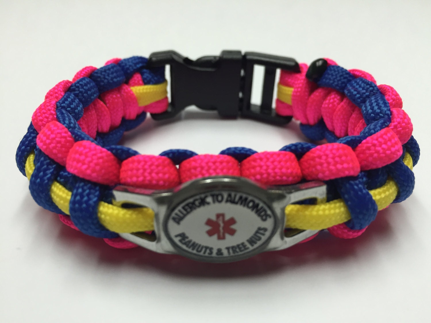 Custom Nut Allergy Medical Alert Bracelet