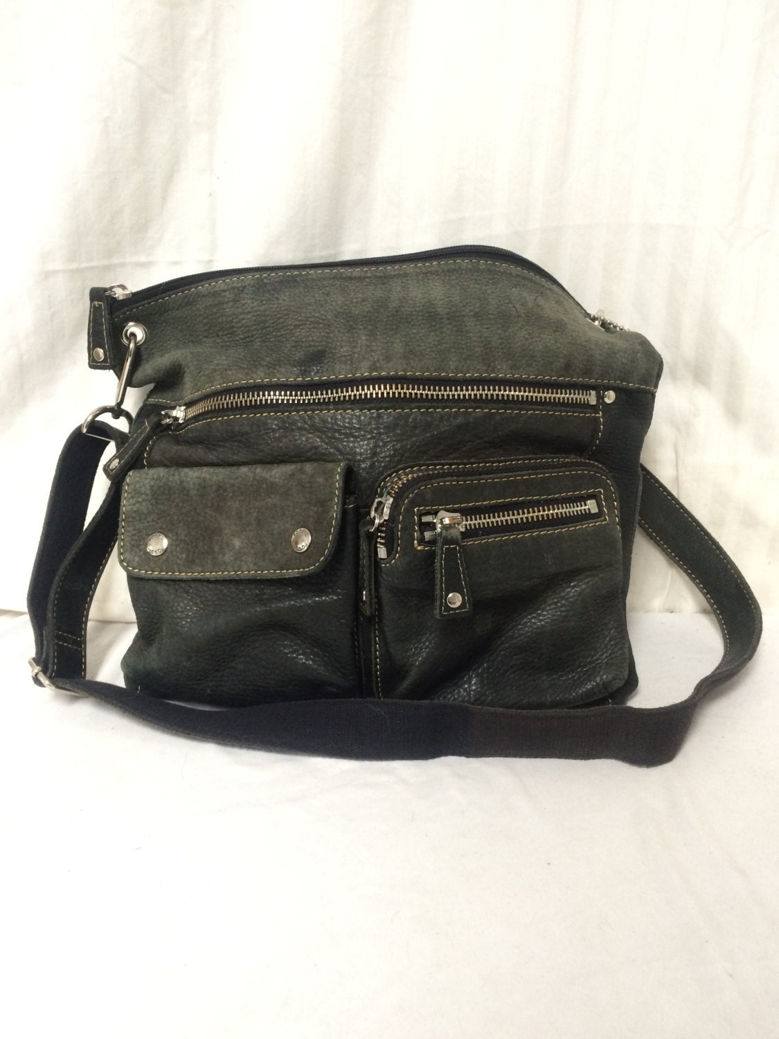 fossil bag green