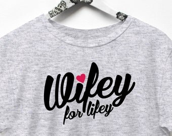 Wifey shirt, Hubby shirt, wifey t shirt, wife shirt, wifey tee, husband shirt, bridal shirt, Wedding T shirt, wifey tank, wifey hubby shirts