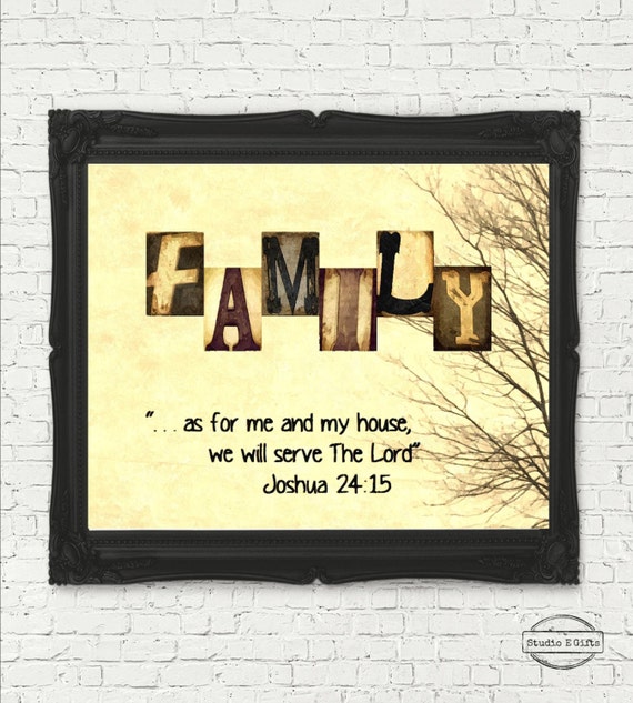 unique has someone everything gifts and  Sign Art Family Bible  Verse As me Letter Sign we  my house for