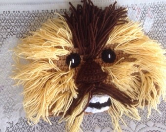 Chewbacca Hat - Crochet Star Wars Chewbacca Costume - Kids Star Wars Costume - Comic-Con Costume - Cosplay - Baby Star Wars - Newborn