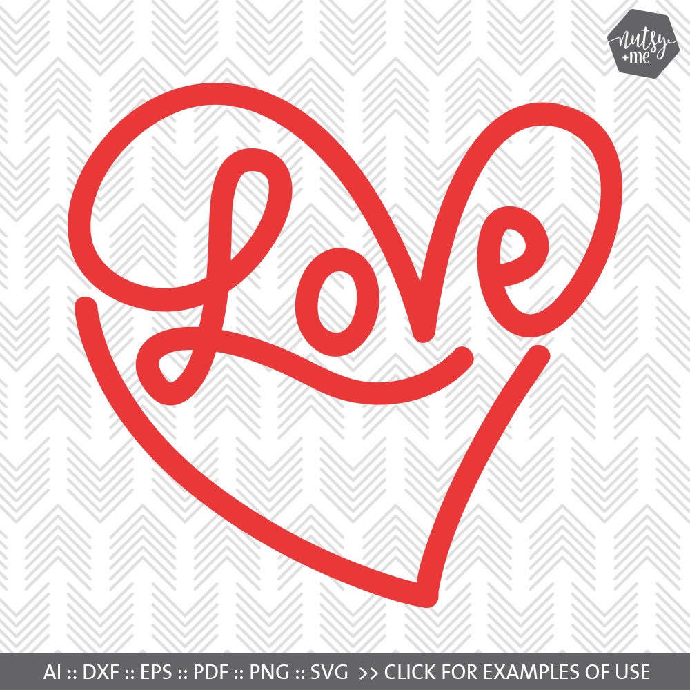 Download Love SVG - Infinity Love Heart Valentine SVG - Silhouette ...