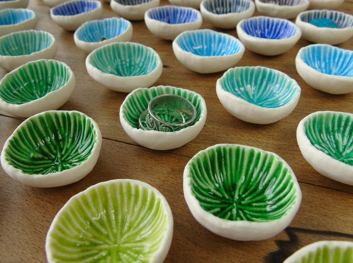 Tooth fairy dish. Porcelain micro bowl ring or tiny trinket