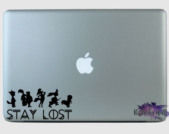 Stay Lost Peter Pan Inspired Vinyl Decal Sticker