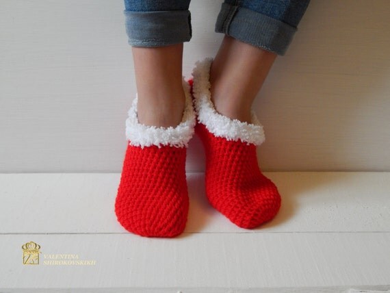 Crochet Wool Slipper Women Slippers Women Socks Crochet