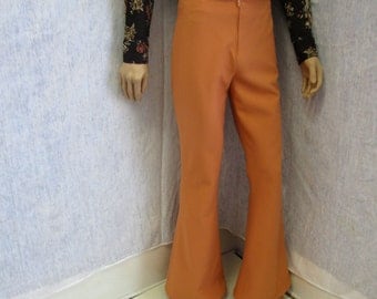 Leaf Bell Bottoms - Mustard main image 1