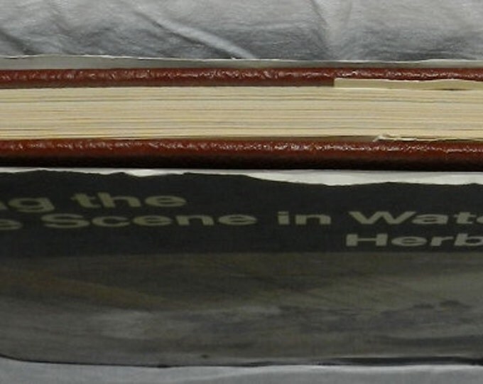 Painting The Marine Scene In Watercolor Hardcover – 1967 1A