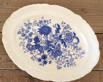 Vintage Taylor Smith Taylor Transferware Platter