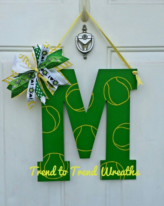 Wooden Tennis Letter Tennis Tennis Wall Decor Tennis Gift