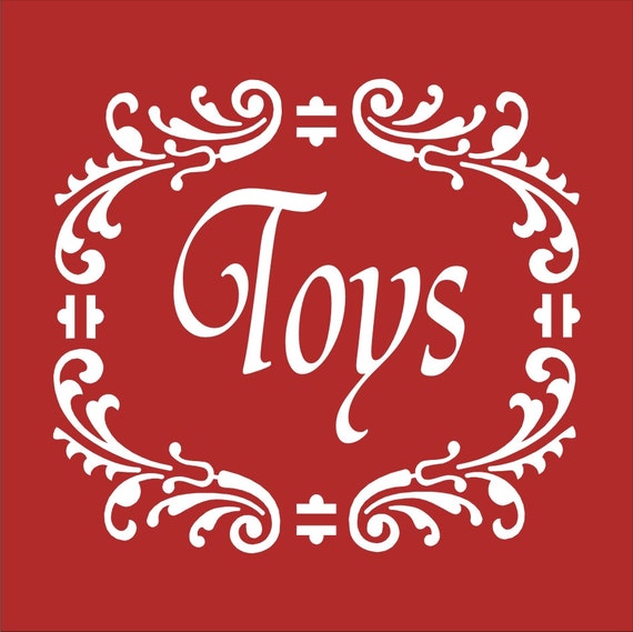 Items similar to TOYS **Stencil** 6 sizes available Create Toy Boxes