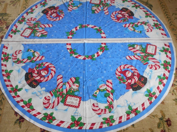 daisy kingdom christmas tree skirt fabric panel daisy kingdom christmas tree skirt fabric panel