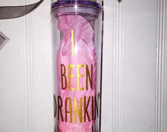 I been drankin' watermelon tall tumbler • tall tumbler cup • watermelon • summer time cups • beyonce quotes