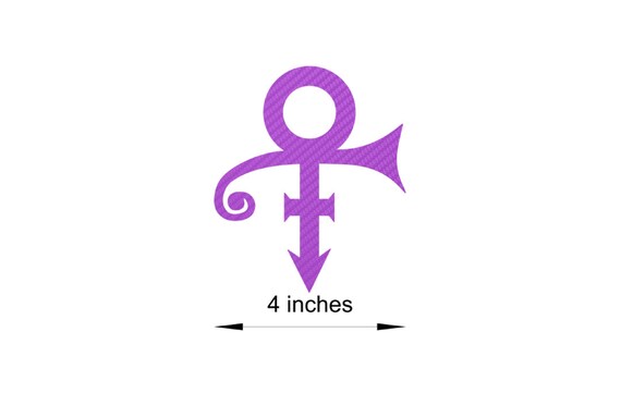 BOGO! Buy 2 get 1 FREE! Prince Love Symbol/Logo 3D Purple Carbon Fiber 3m Dinoc Sticker/Decal #60012