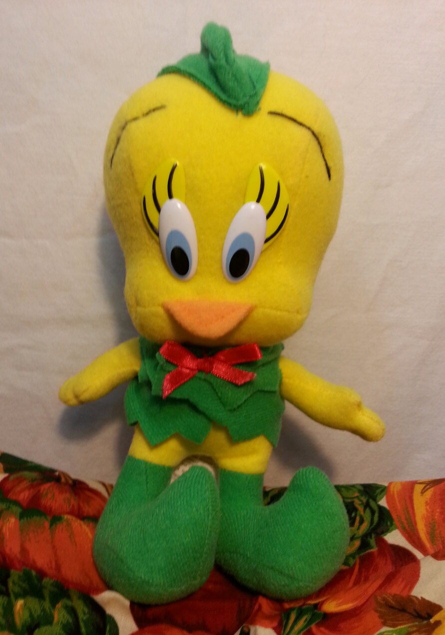 Tweety Bird Collectible Vintage stuffed toy Looney Tunes 1997
