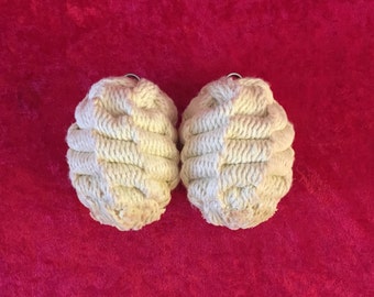 Fire Poi (3.5" Solar Flare™) kevlar HEADS ONLY set of 2