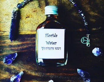Various Magickal Waters - Florida water - witches water - four thieves vinegar - floor wash - ghost water - glory water - tar water