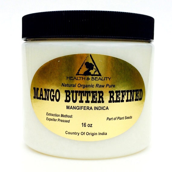 48 oz 3 Lb MANGO BUTTER REFINED Organic Fresh by HBOilsCenter