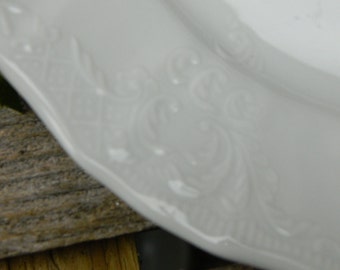 Set of 6 Bernadotte Fine Porcelain Salad Dessert Plates - Czech Republic