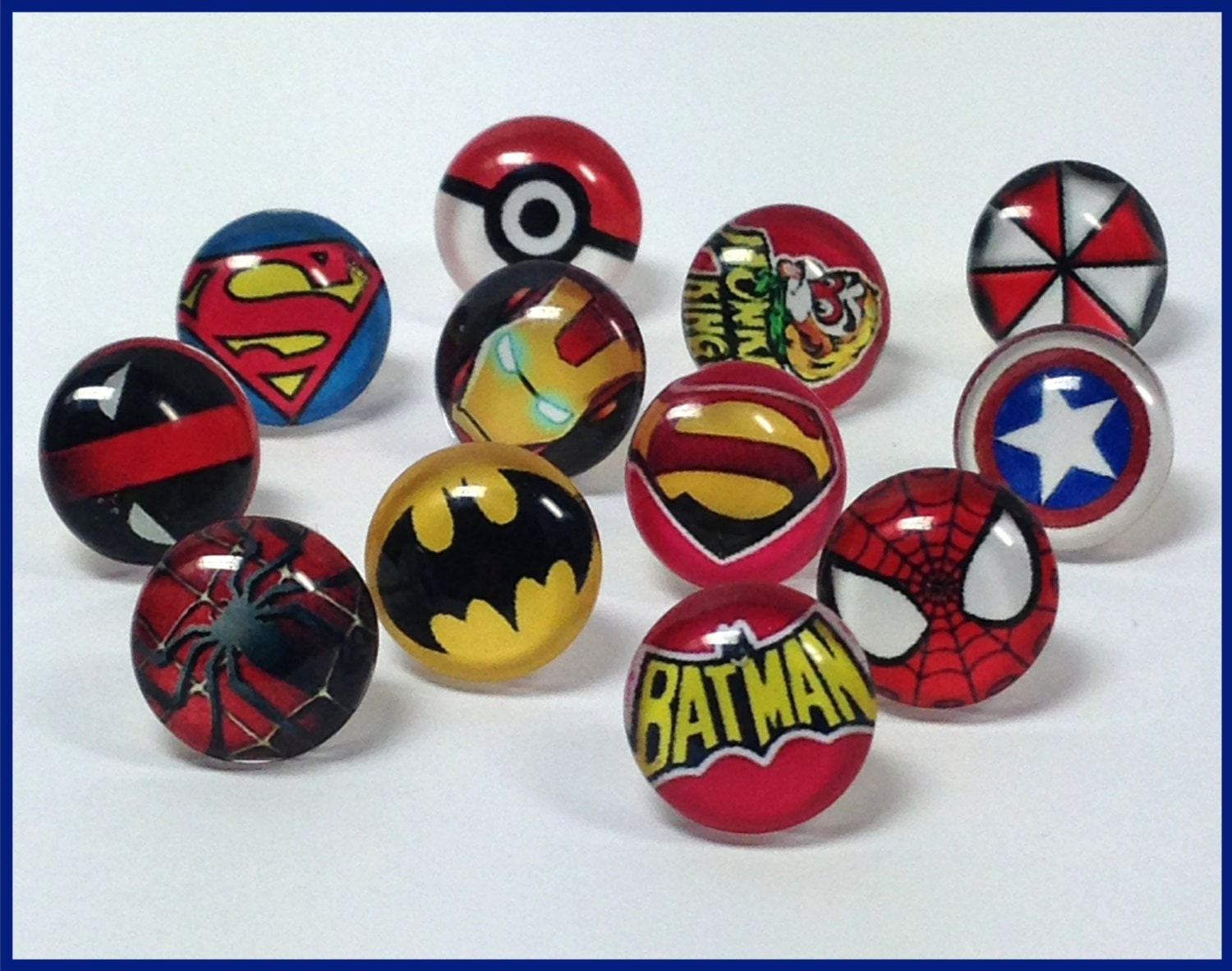 Superhero Push Pins Drawing Pins Decorative Push Pins