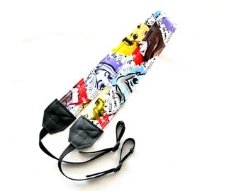 Princess dSLR Camera Strap! Reversible! This is a full strap with buckles NOT a camera strap cover! Standard Size!