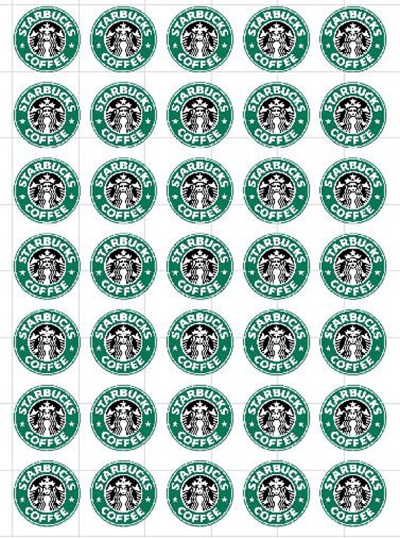 Starbucks Inspired Planner Stickers