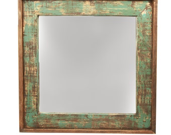 Gray Wall Mirror rustic mirror | etsy Gray Wall Mirror rustic mirror | etsy