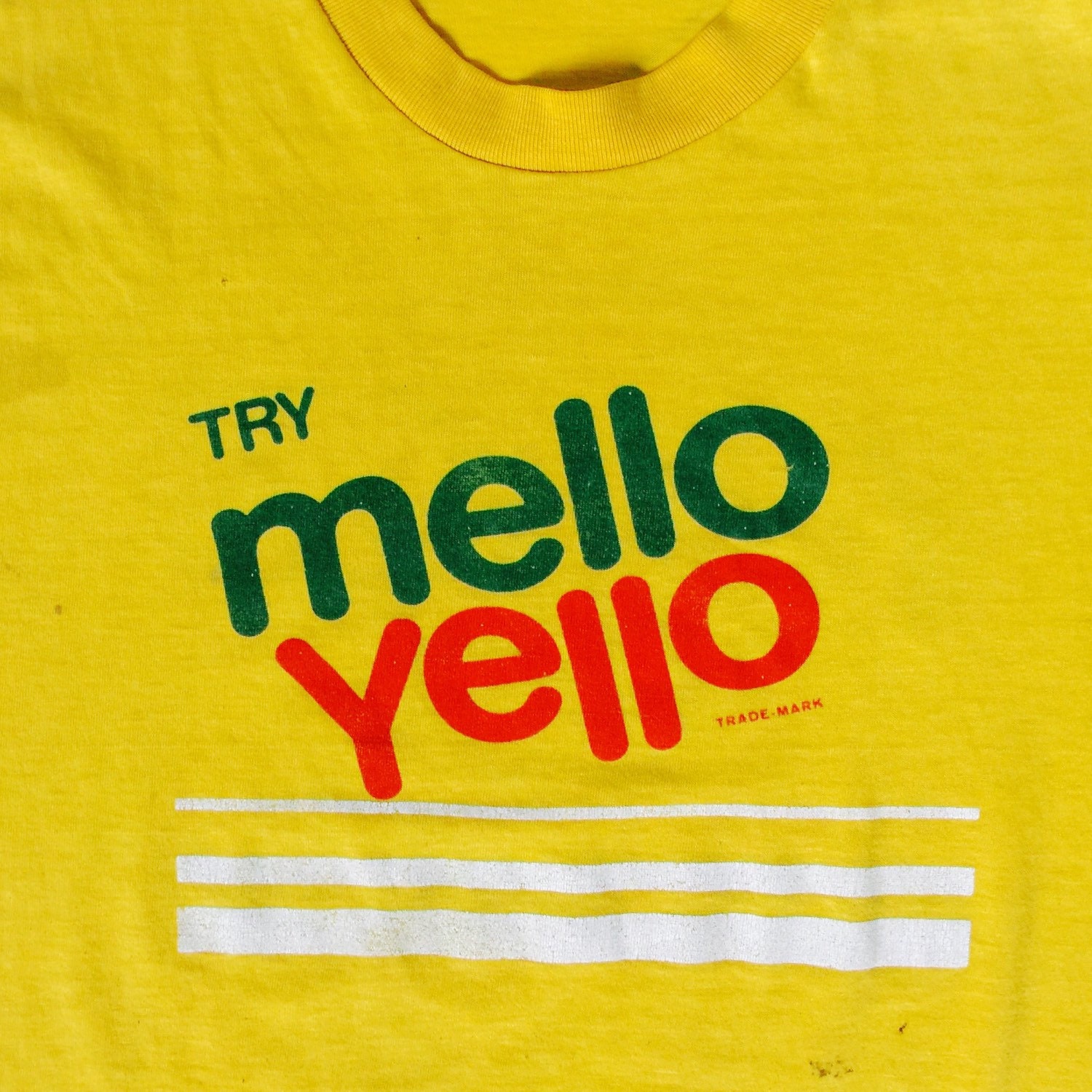 mello yello tshirt