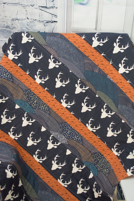 moose-baby-blanket-woodland-baby-quilt-moose-crib-quilt