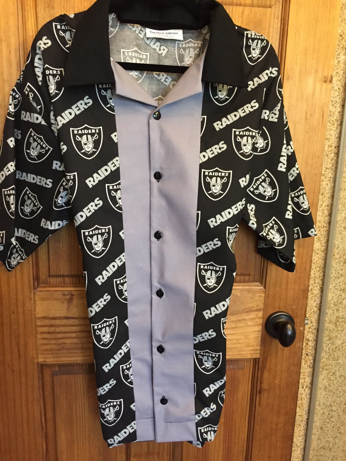 raiders bowling shirt