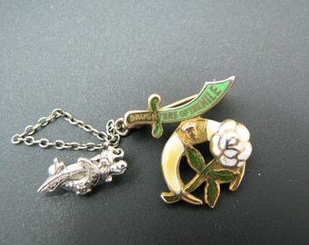 Daughters of the Nile Pin with Shriners Pin