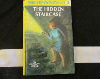 Hardback Nancy Drew The Hidden Staircase by Carolyn Keene Mystery Book