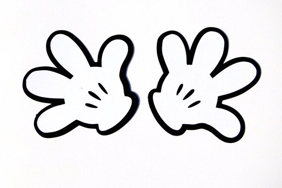 mickey mouse hand clip art - photo #33