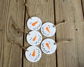 Snowmen Ornaments, Wooden Christmas Ornaments, Christmas Ornaments, Rustic Ornaments, Holiday Decor, Christmas Decor, Wooden Tags