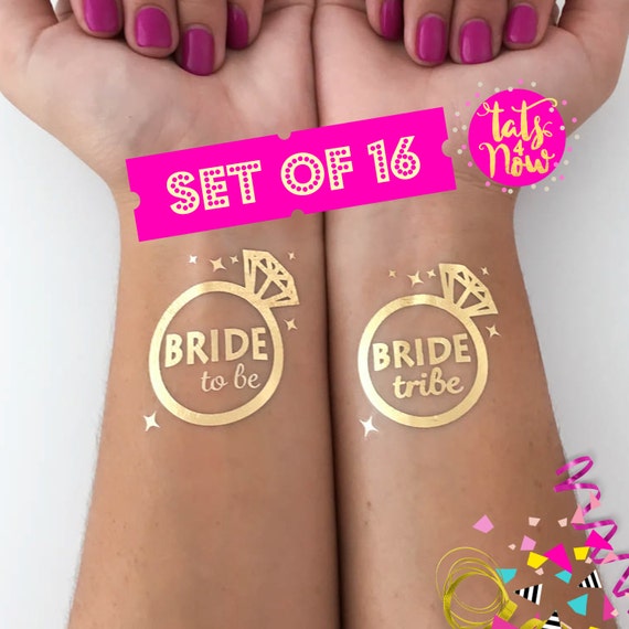 Bride Tribe diamond ring set of 16