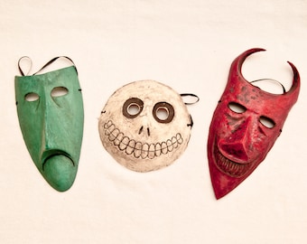 Lock, Shock, & Barrel Masks - Nightmare Before Christmas