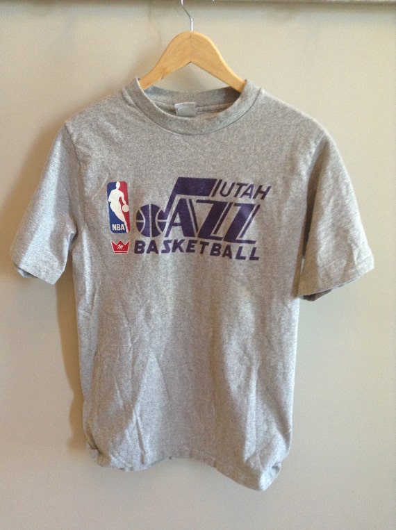 retro utah jazz shirt